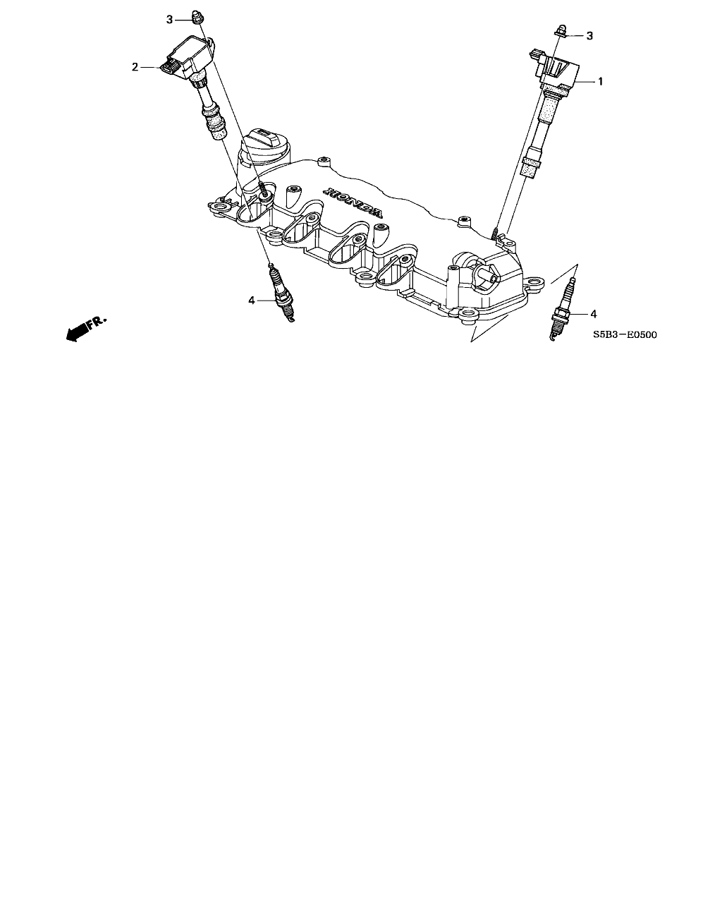 Honda 98079-5515V - Sytytystulppa inparts.fi