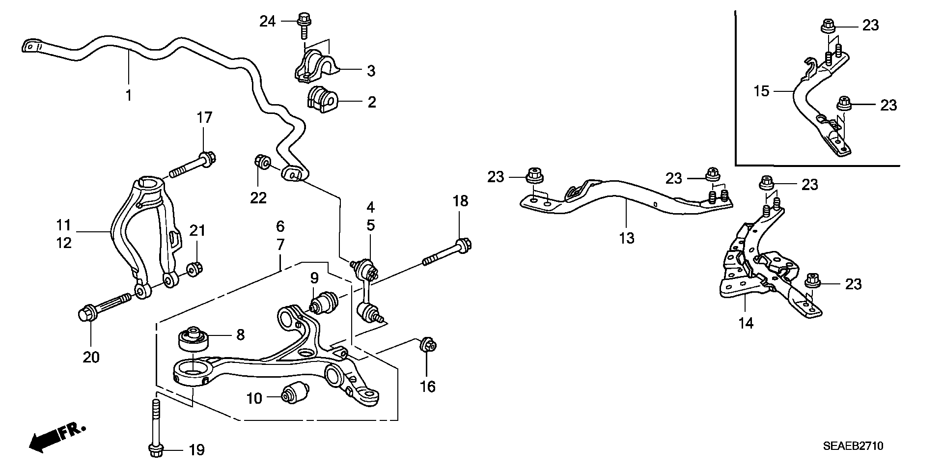 KIA 51391SEA004 - Tukivarren hela inparts.fi