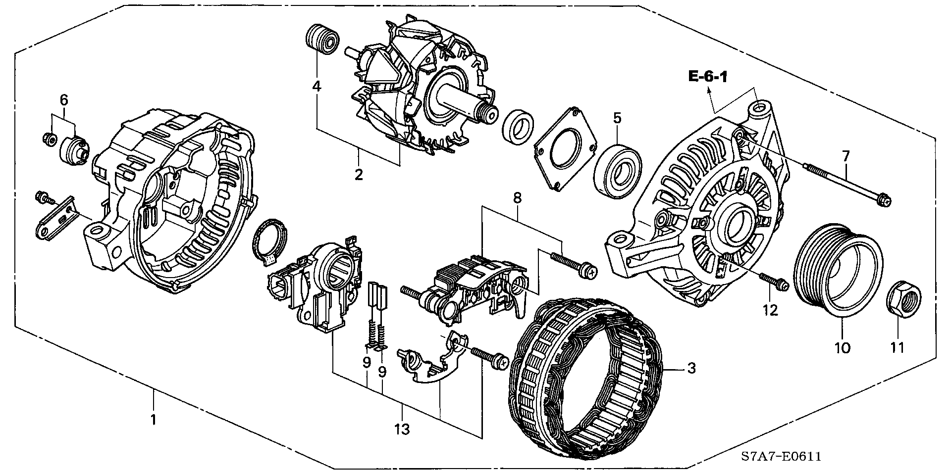 Honda 31150PNA004 - REGULATOR SET inparts.fi