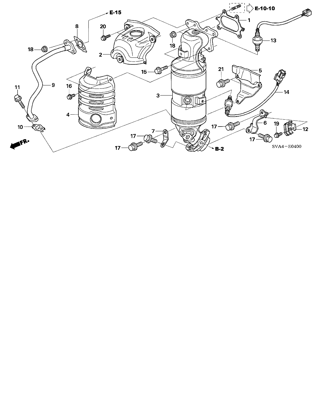 Honda 18115-RNA-007 - Tiiviste, pakosarja inparts.fi