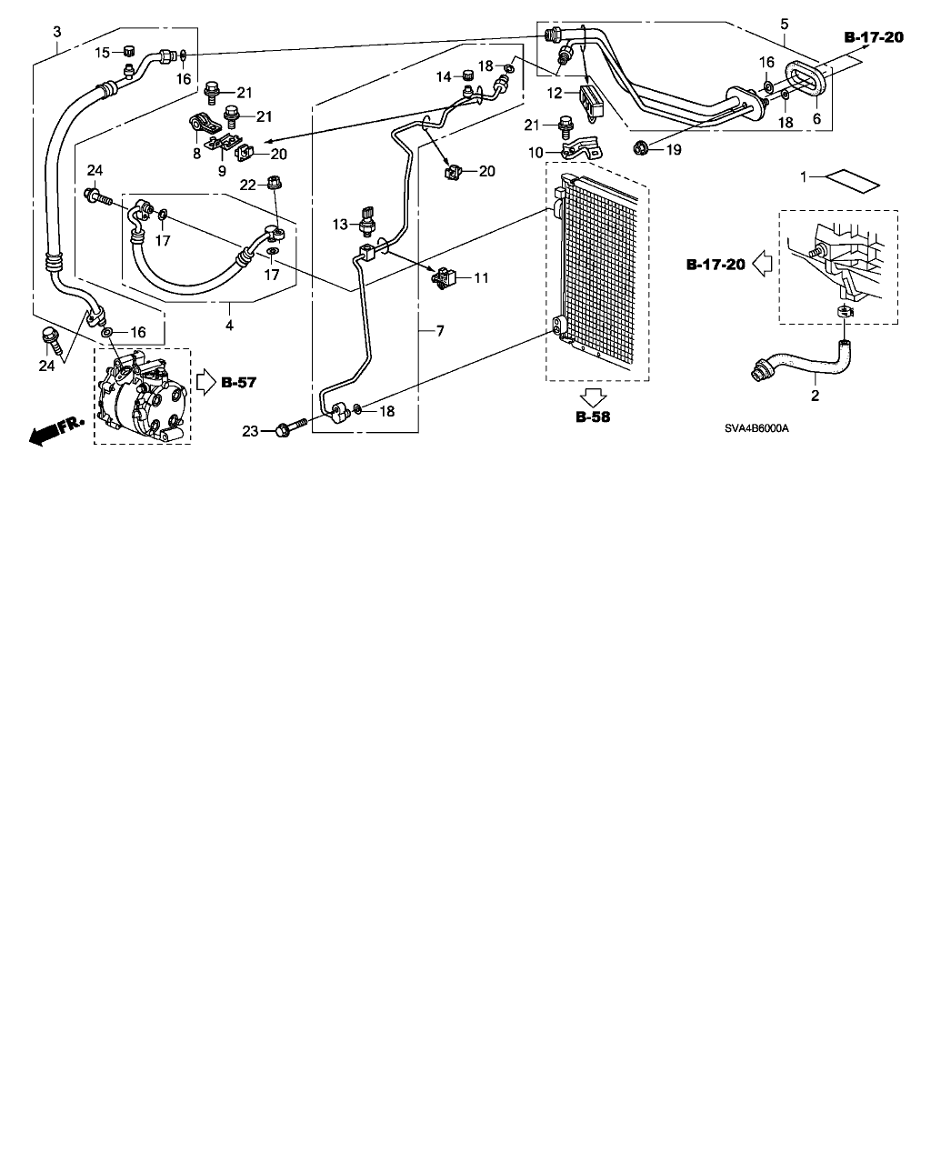 Honda 80871-SN7-003 - Tiiviste, imusarja inparts.fi