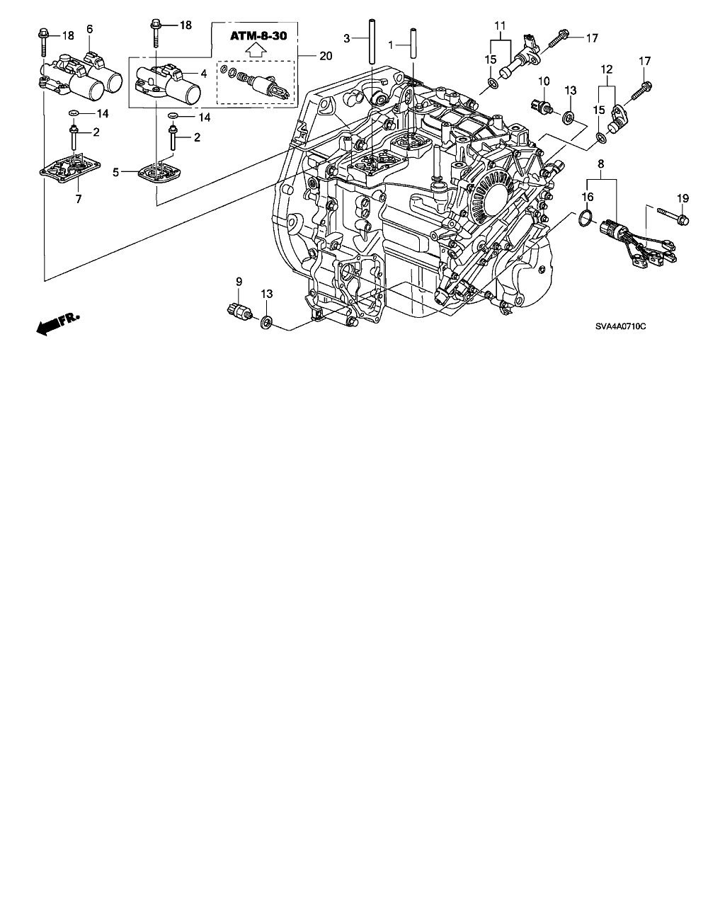 Honda 91301-PC9-003 - Tiiviste, imusarja inparts.fi