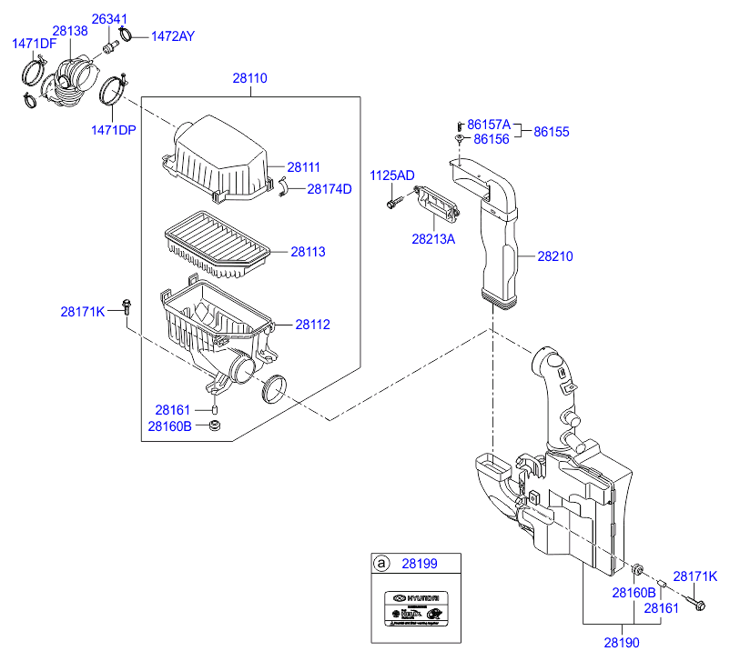 KIA 1471181006B - Polttimo, huomiovalo inparts.fi