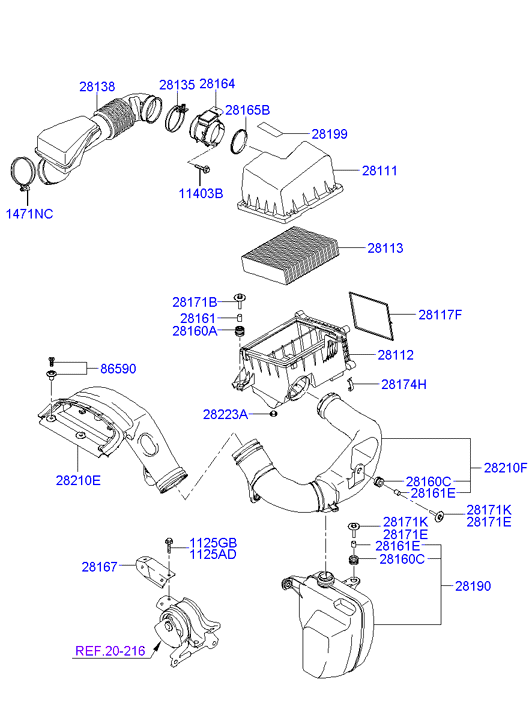 KIA 1471178006B - Polttimo, huomiovalo inparts.fi