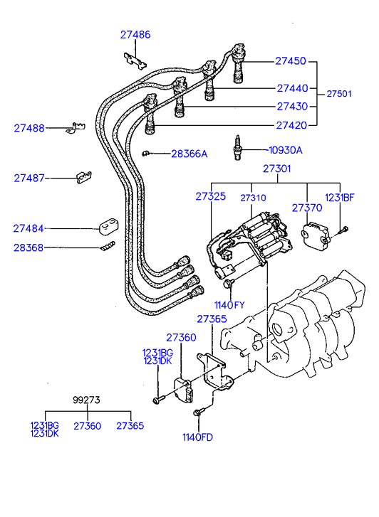 KIA 18811-08061 - Sytytystulppa inparts.fi