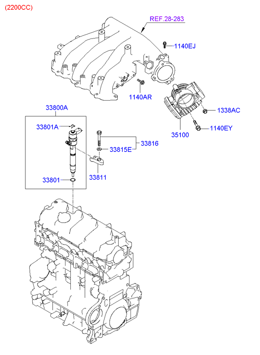 KIA 33818-27000 - Lämpösuojalevy, ruiskutusjärj. inparts.fi