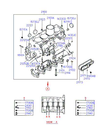 KIA 21173-42000 - Tiiviste, kampikammion kansi inparts.fi