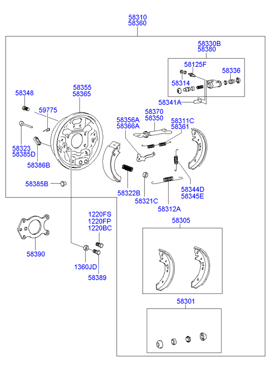 KIA 1220306161 - Jarrulevy inparts.fi