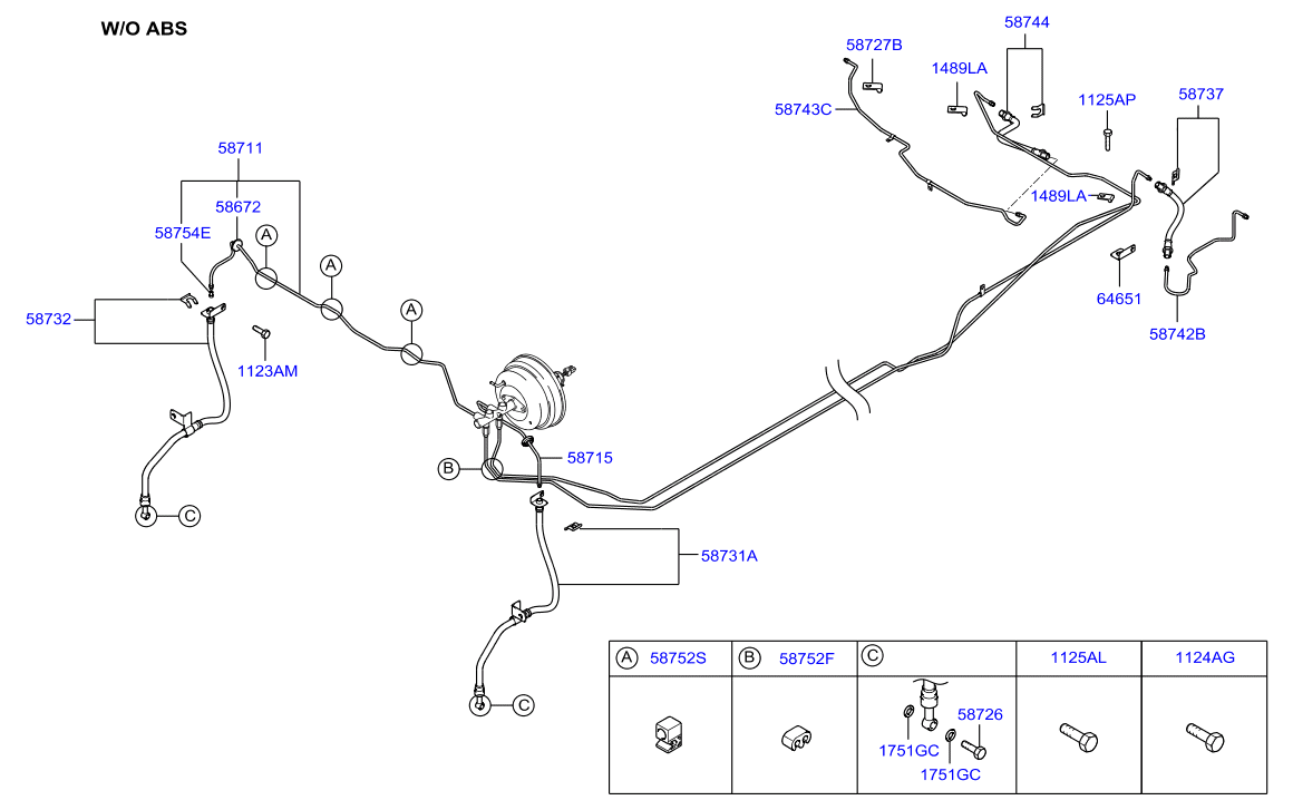 Hyundai 58732-1C000 - Jarruletku inparts.fi