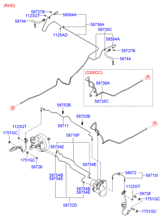 KIA 58744-3K000 - Jarruletku inparts.fi