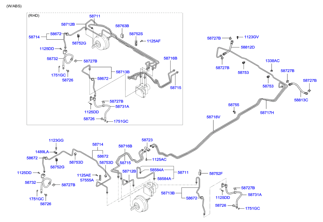 Hyundai 58811 26000 - Jarruletku inparts.fi