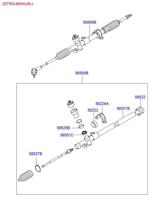 Hyundai 5652721000 - Polttimo, huomiovalo inparts.fi