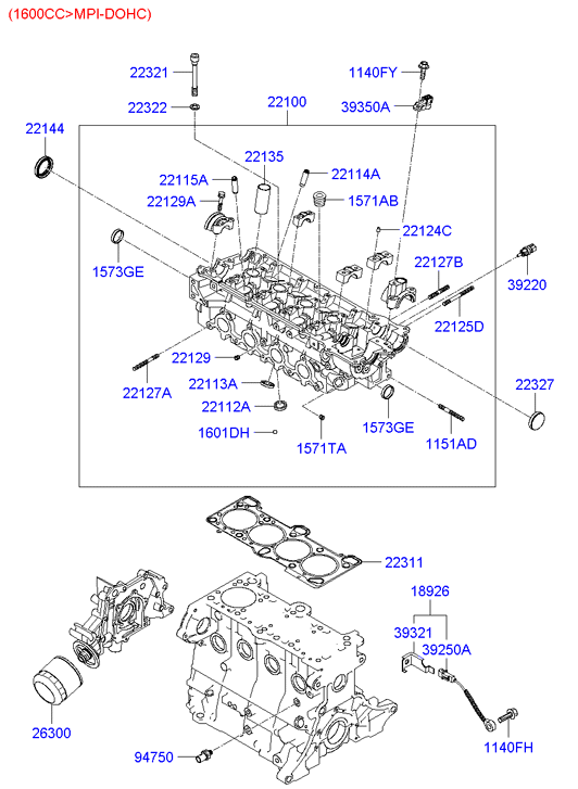 KIA 3925226860 - Nakutustunnistin inparts.fi