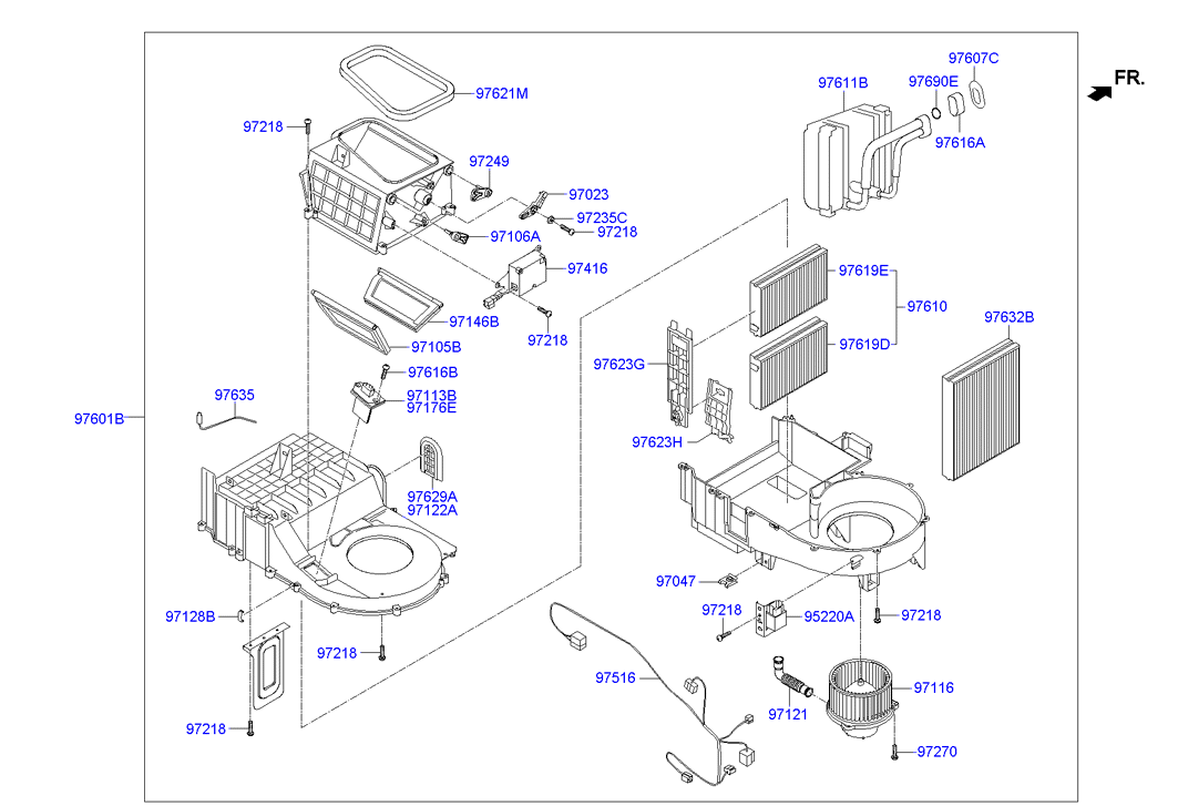 KIA 971333A000 - Suodatin, sisäilma inparts.fi