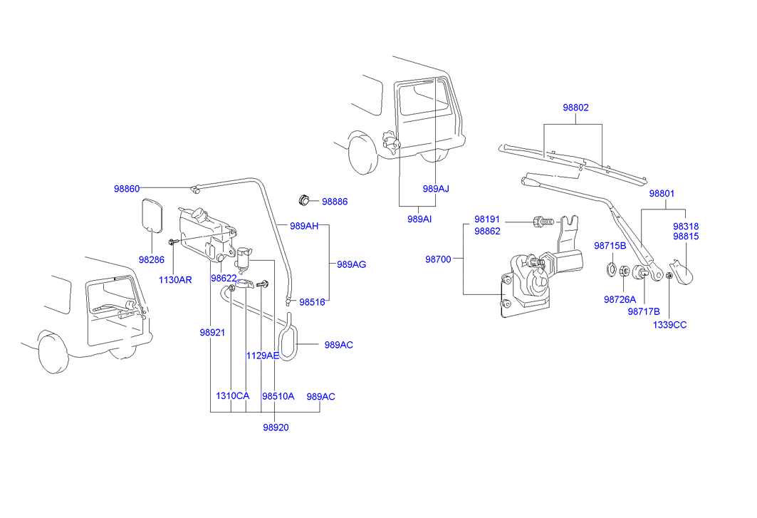 Hyundai HG830001A - Pyyhkijänsulka inparts.fi