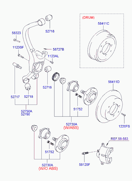 Hyundai 5271038801 - Tukivarren hela inparts.fi