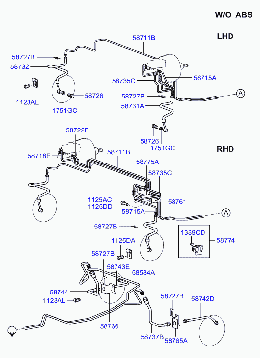 KIA 58731 3D000 - Jarruletku inparts.fi