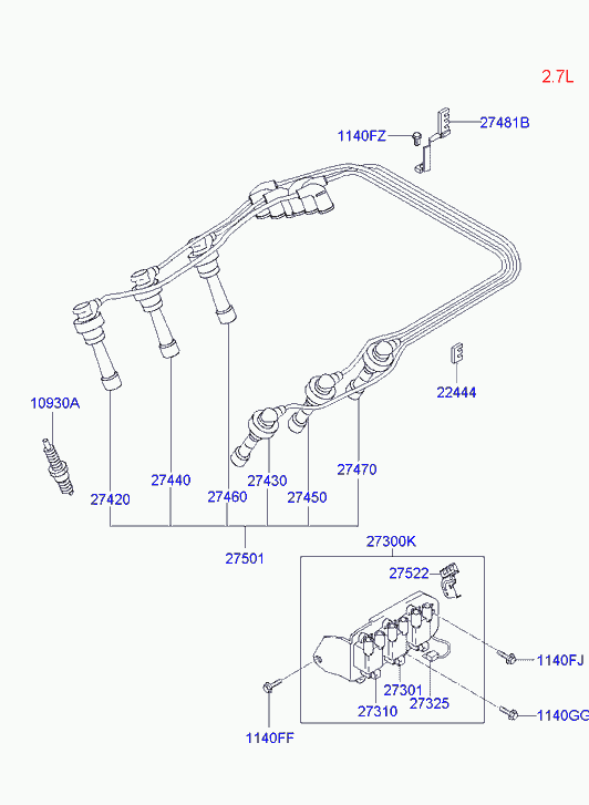 OEM 1881111061 - Sytytystulppa inparts.fi