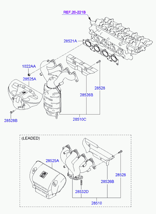 KIA 28521-23005 - Tiiviste, pakosarja inparts.fi