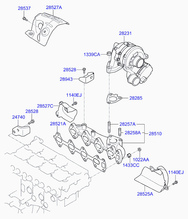 Hyundai 282312F000 - Ahdin inparts.fi