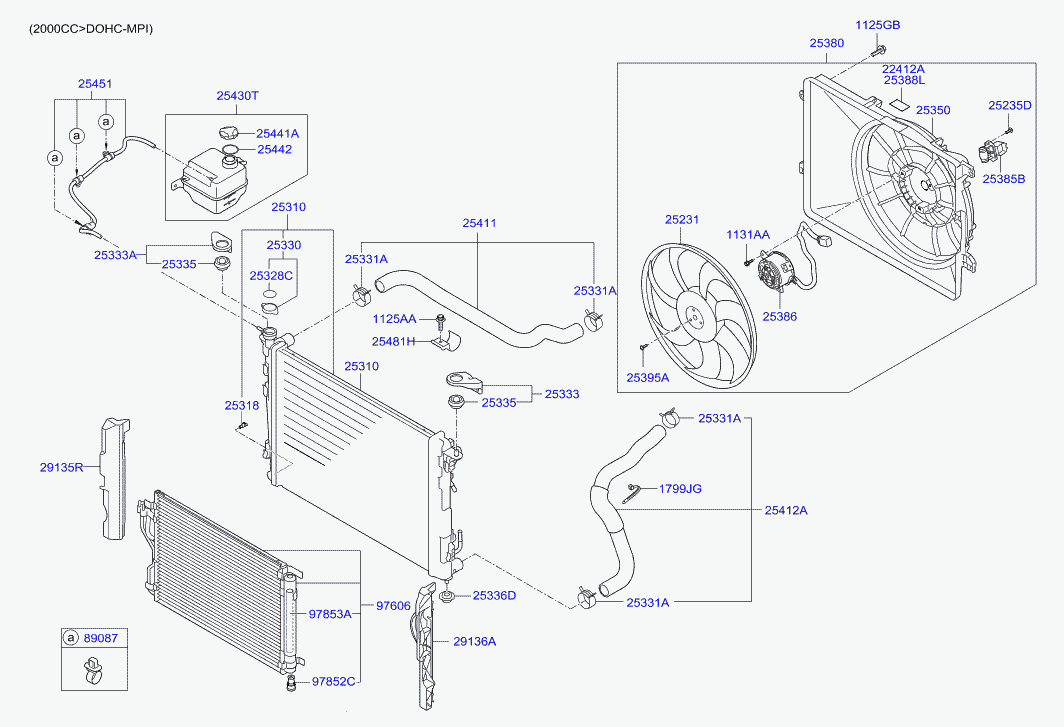 KIA 25330-3Z000 - Korkki, jäähdytin inparts.fi