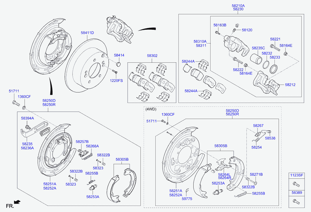 KIA 58302-2SA70 - Jarrupala, levyjarru inparts.fi