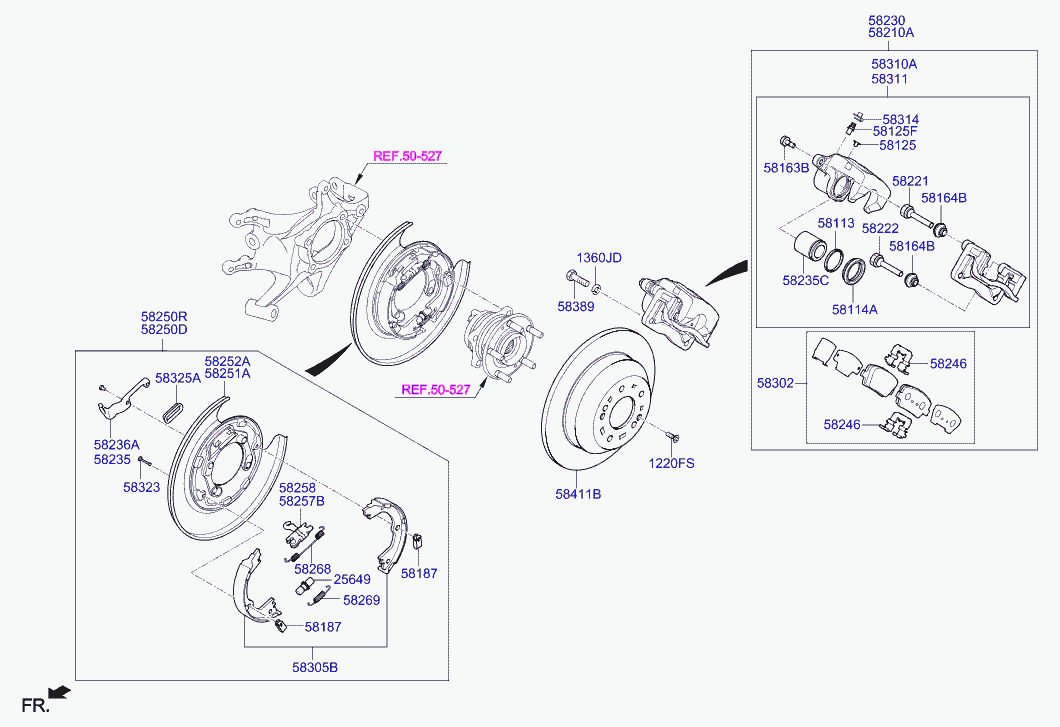 Hyundai 58310-2WA70 - Jarrusatula inparts.fi