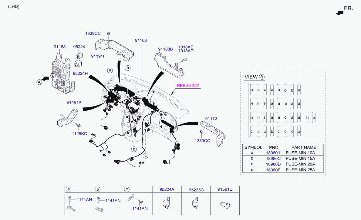 KIA 95224 38050 - Vilkkurele inparts.fi