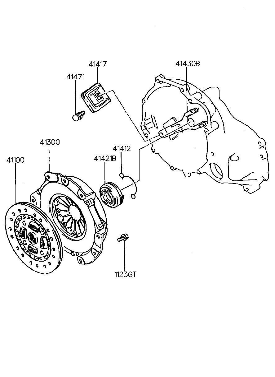 Mitsubishi 4130034020 - Kytkimen painelevy inparts.fi