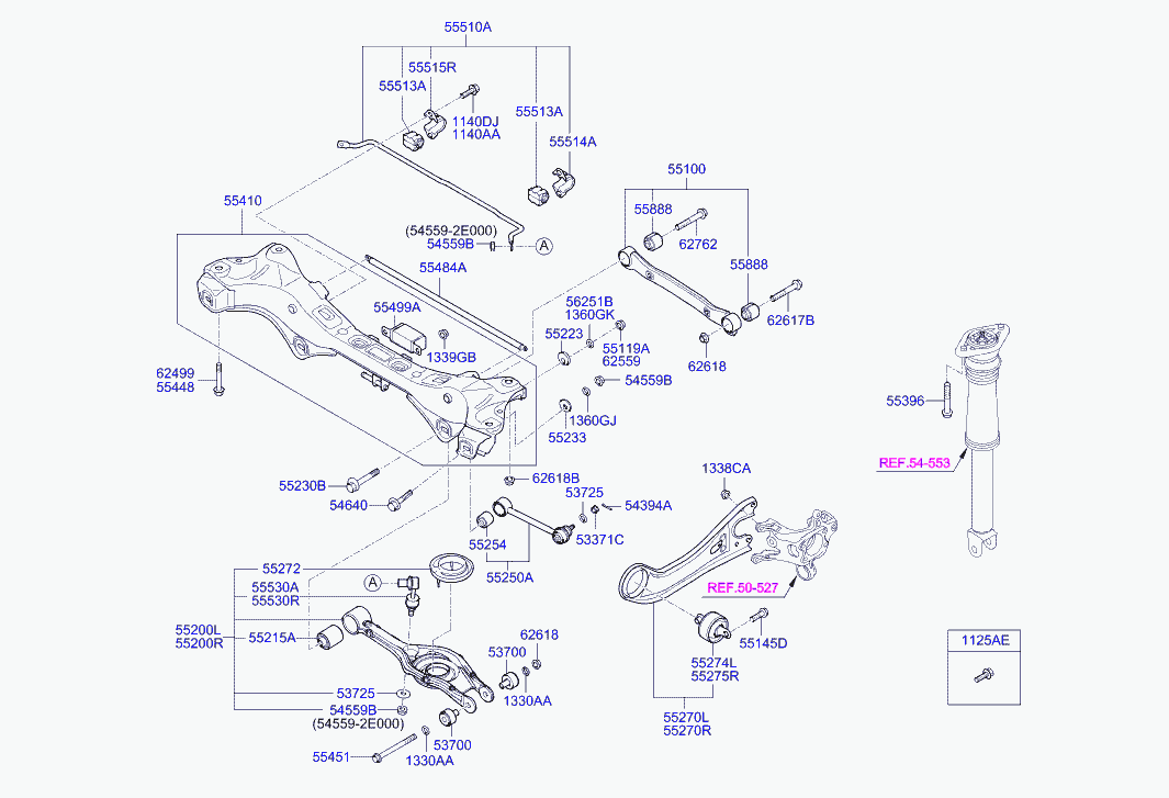 KIA 55275 3R000 - Tukivarren hela inparts.fi