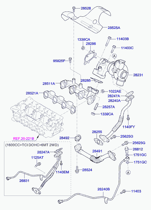 KIA 282012A740 - Ahdin inparts.fi