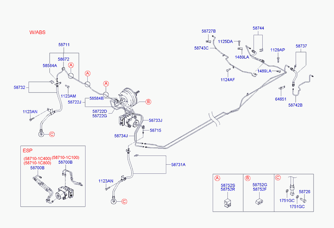 KIA 58731-1C000 - Jarruletku inparts.fi