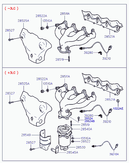 Hyundai 39210-02500 - Lambdatunnistin inparts.fi