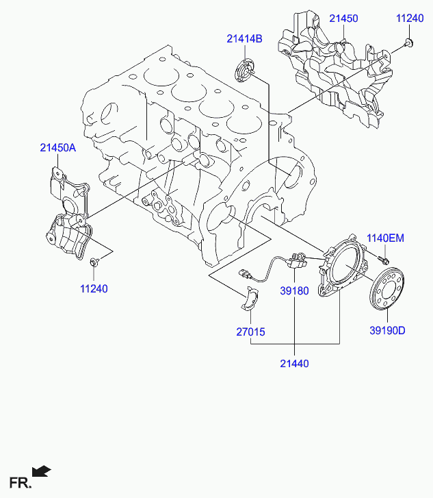 KIA 391802F600 - Impulssianturi, kampiakseli inparts.fi