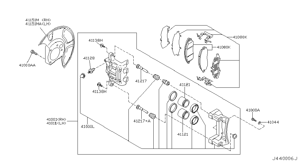 RENAULT 41060AR090 - Jarrupala, levyjarru inparts.fi