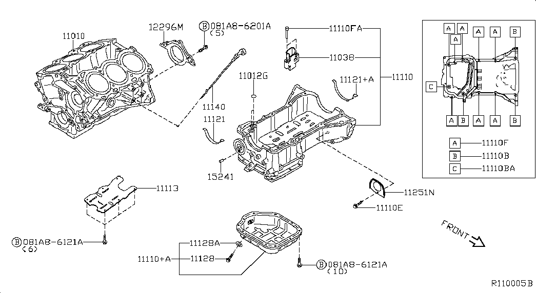 NISSAN 11026-JA00A - Tiiviste, öljynlaskutulppa inparts.fi