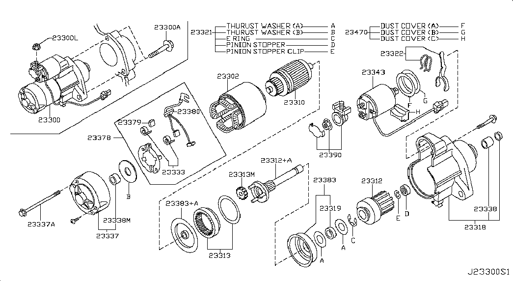 NISSAN 23378EV10A - Hiilipidike inparts.fi