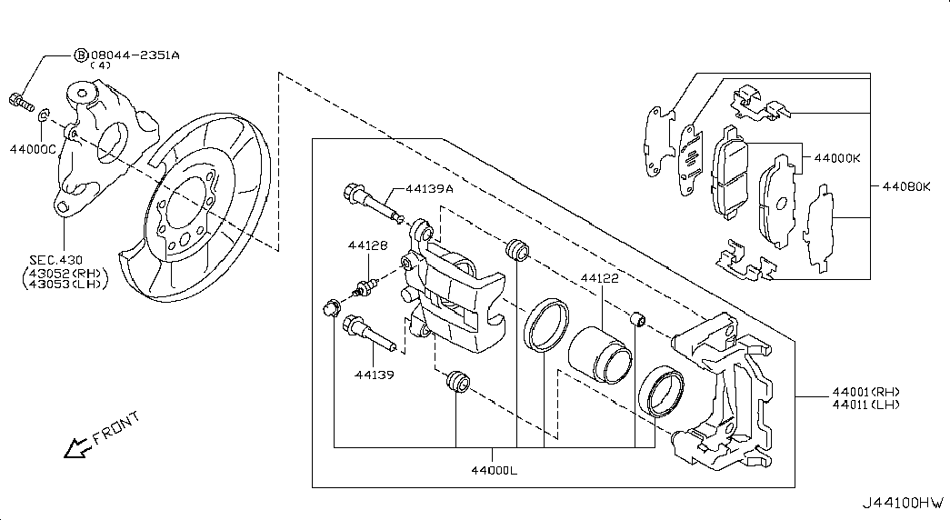 NISSAN D4060 EG50C - Jarrupala, levyjarru inparts.fi