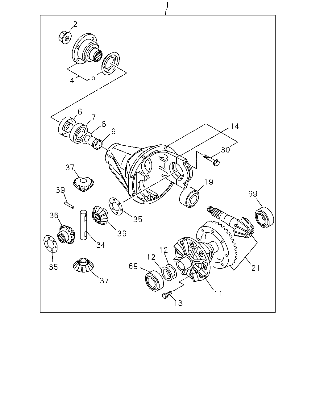 ISUZU 9-00093-074-0 - Pyöränlaakeri inparts.fi