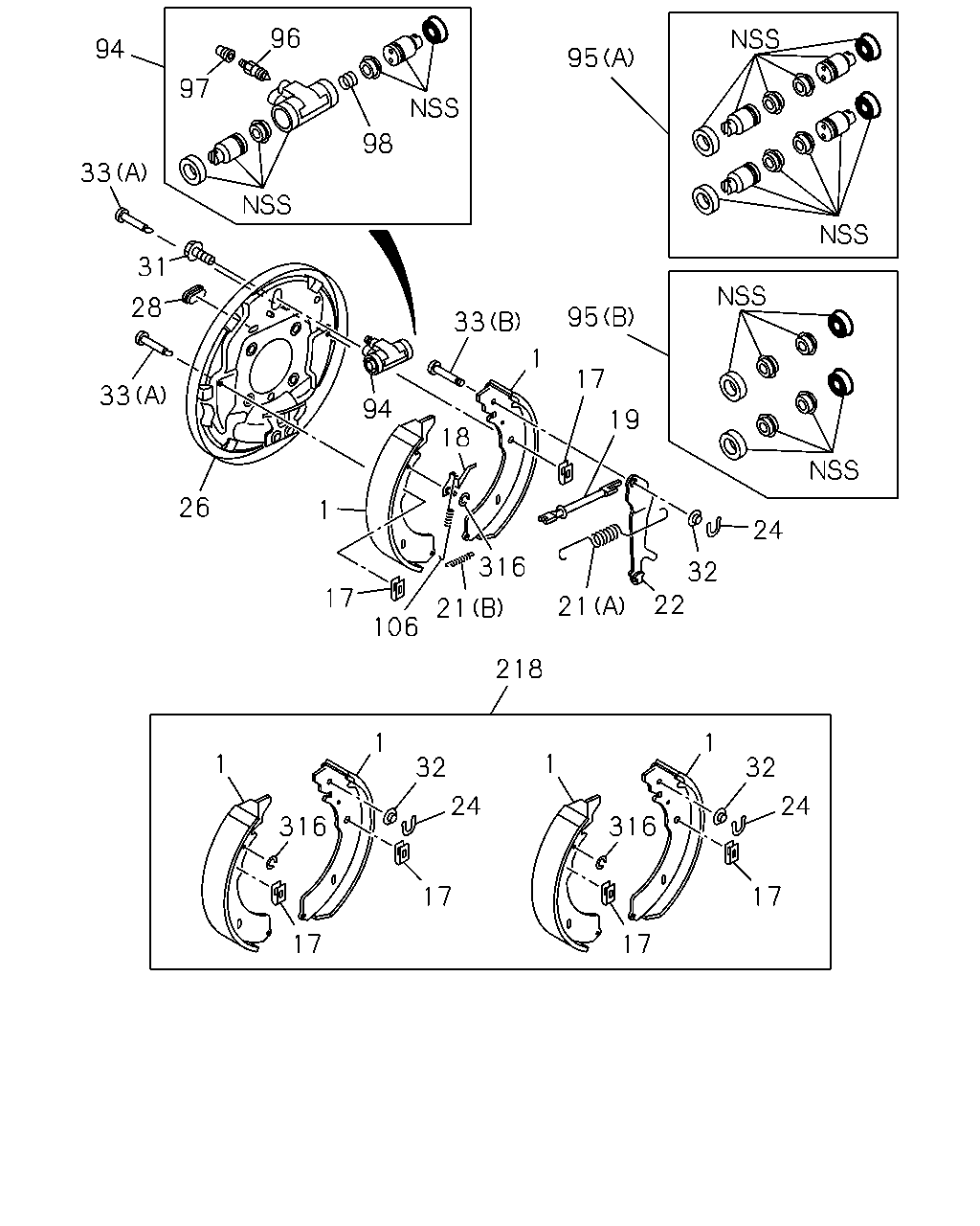 Mitsubishi 8-97947-802-0 - Jarrukenkäsarja inparts.fi