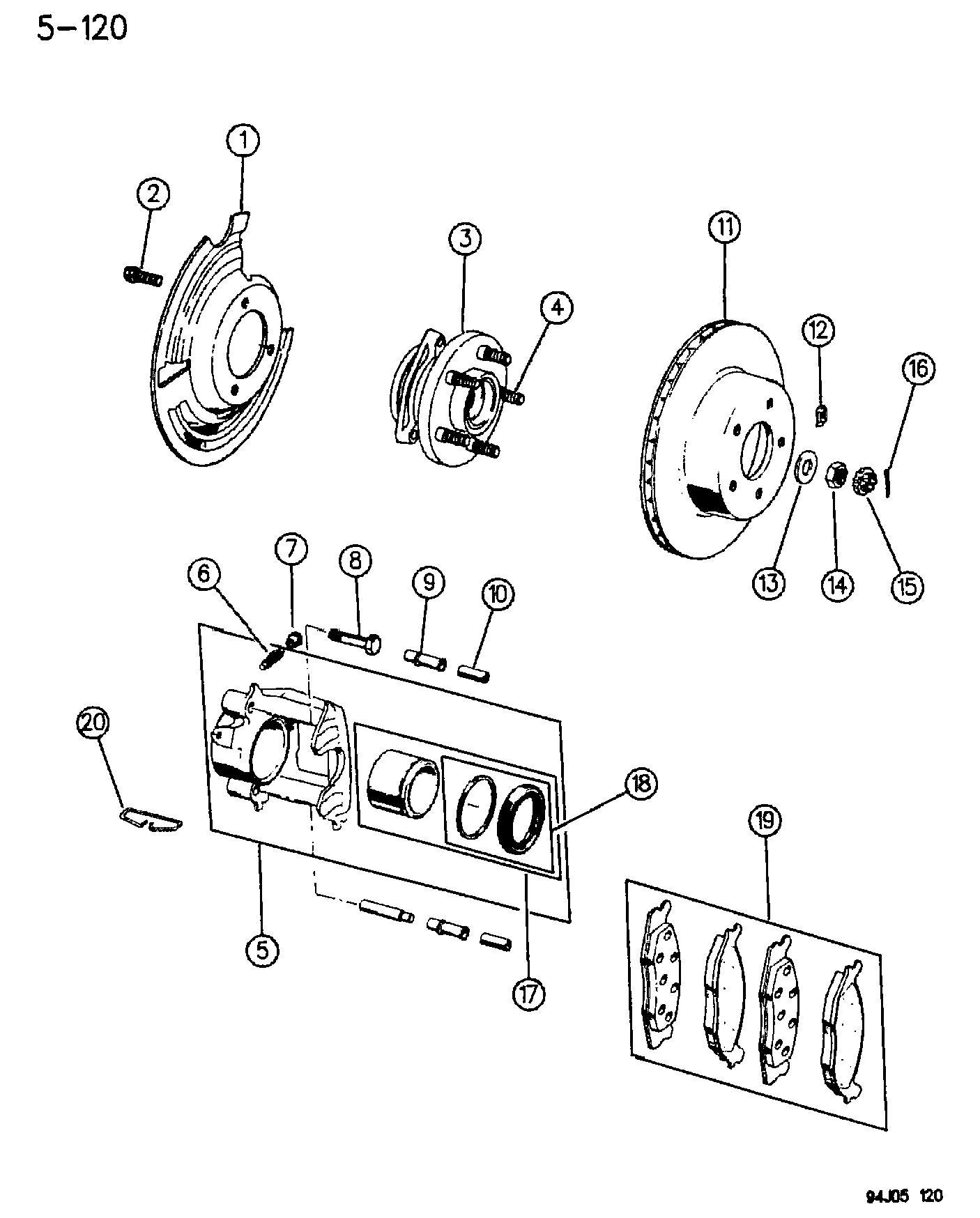 Chrysler 477 8058 - Jarrupala, levyjarru inparts.fi