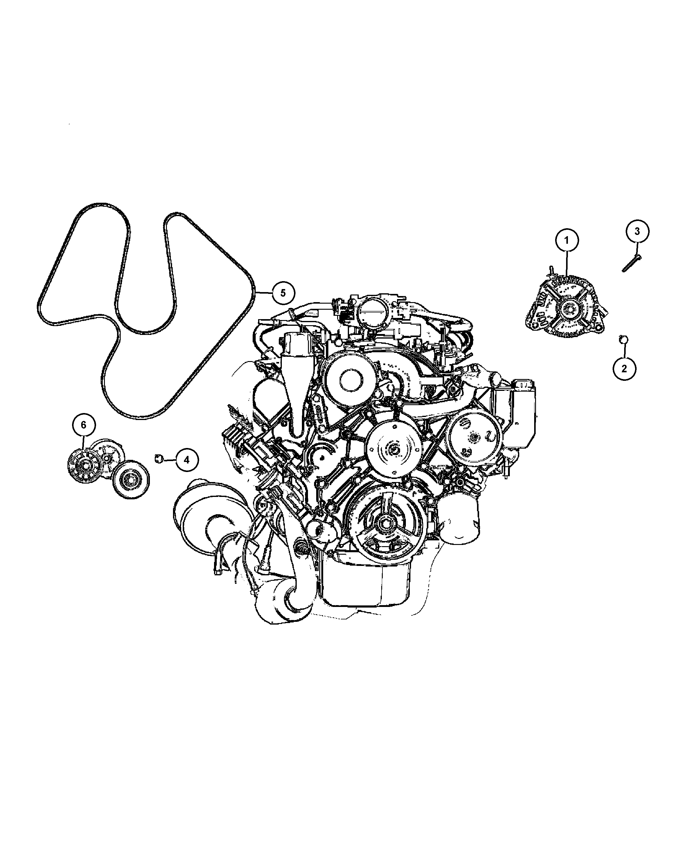 Chrysler 56041 693AA - Laturi inparts.fi