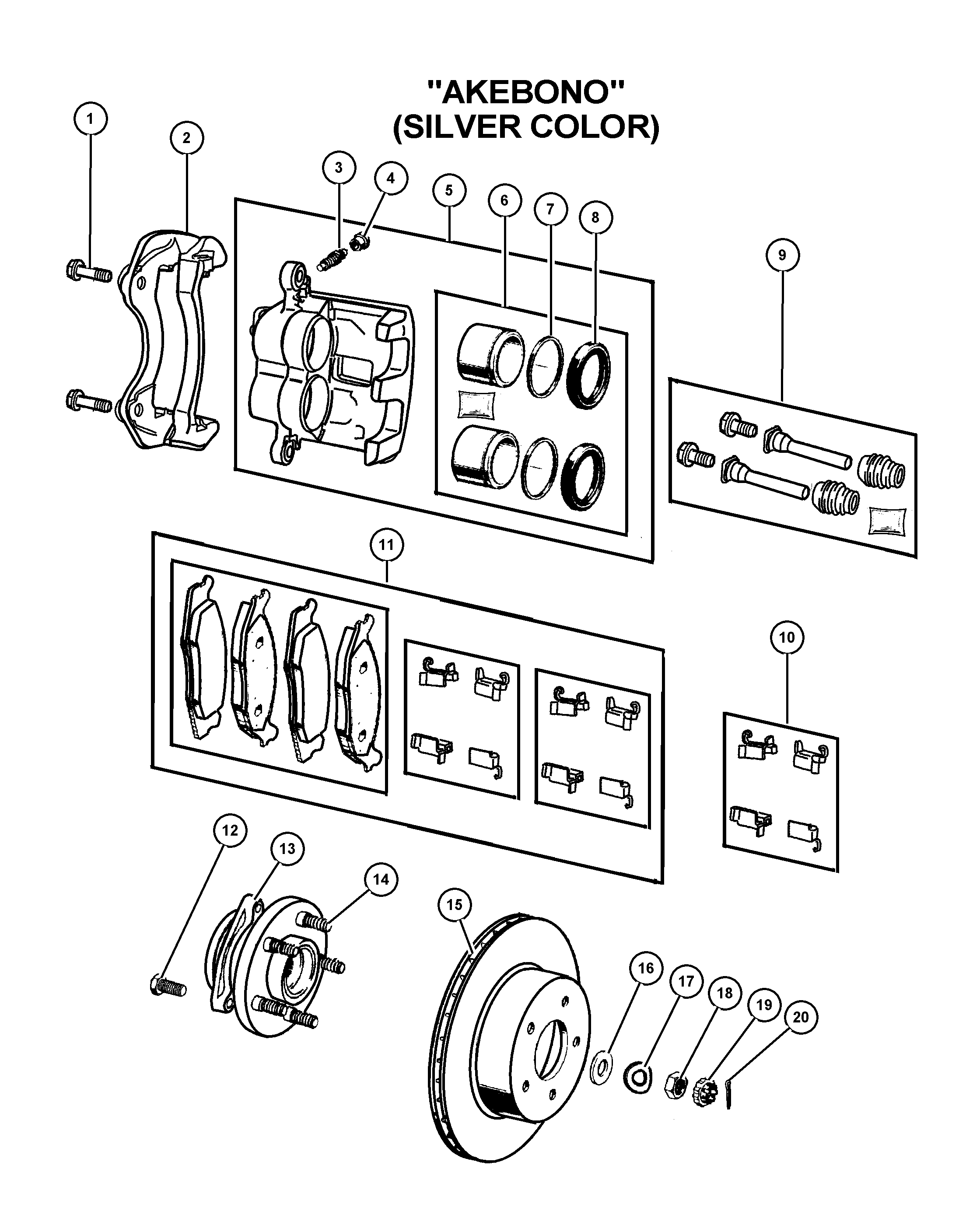 Chrysler 52098 672 - Jarrulevy inparts.fi