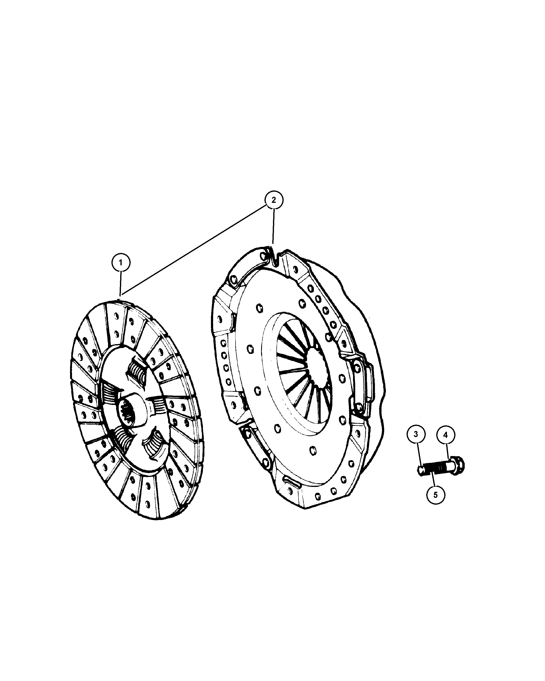 Chrysler 5066 191AA - Kytkinpaketti inparts.fi