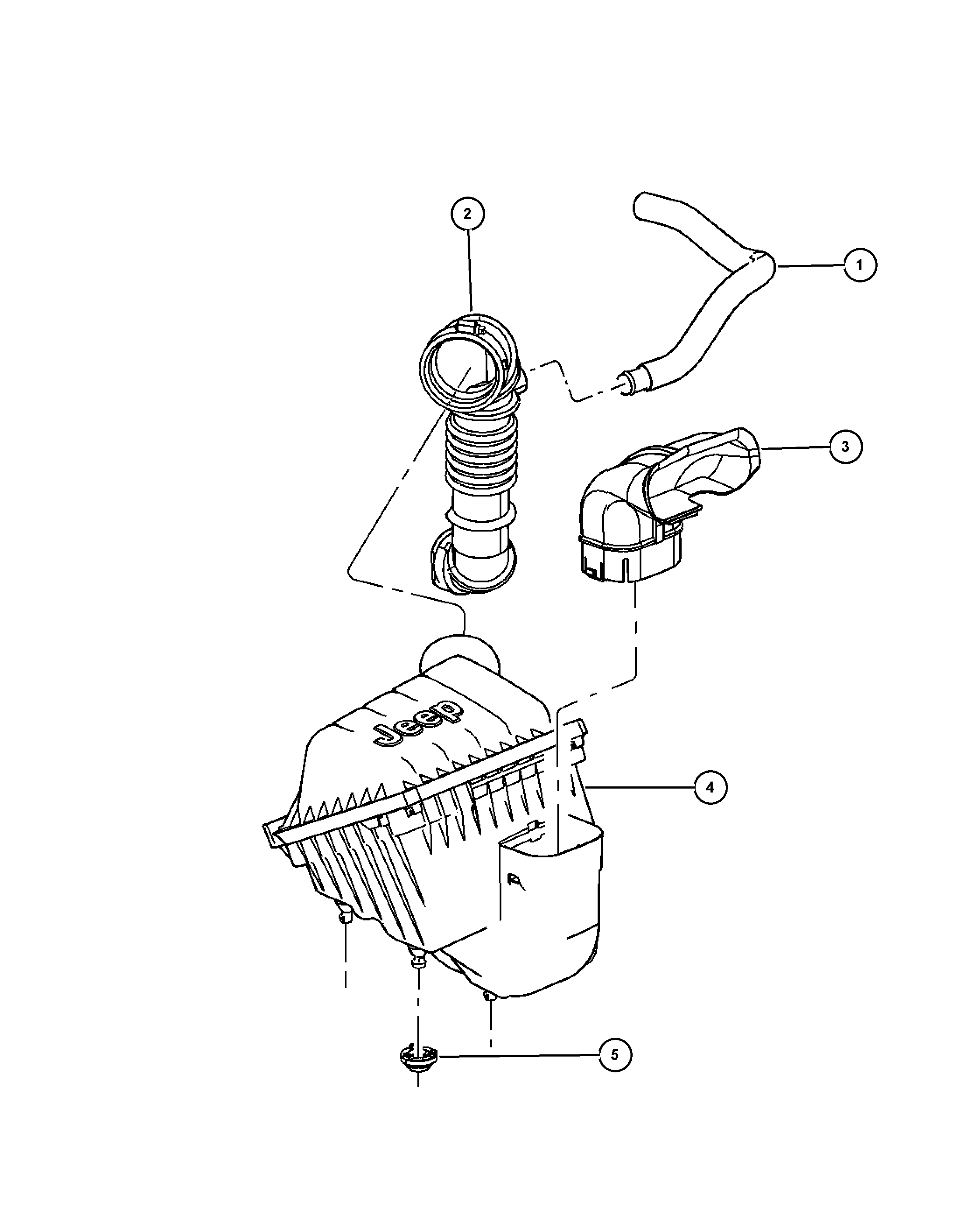 Chrysler 53013 107AB - Ilmansuodatin inparts.fi