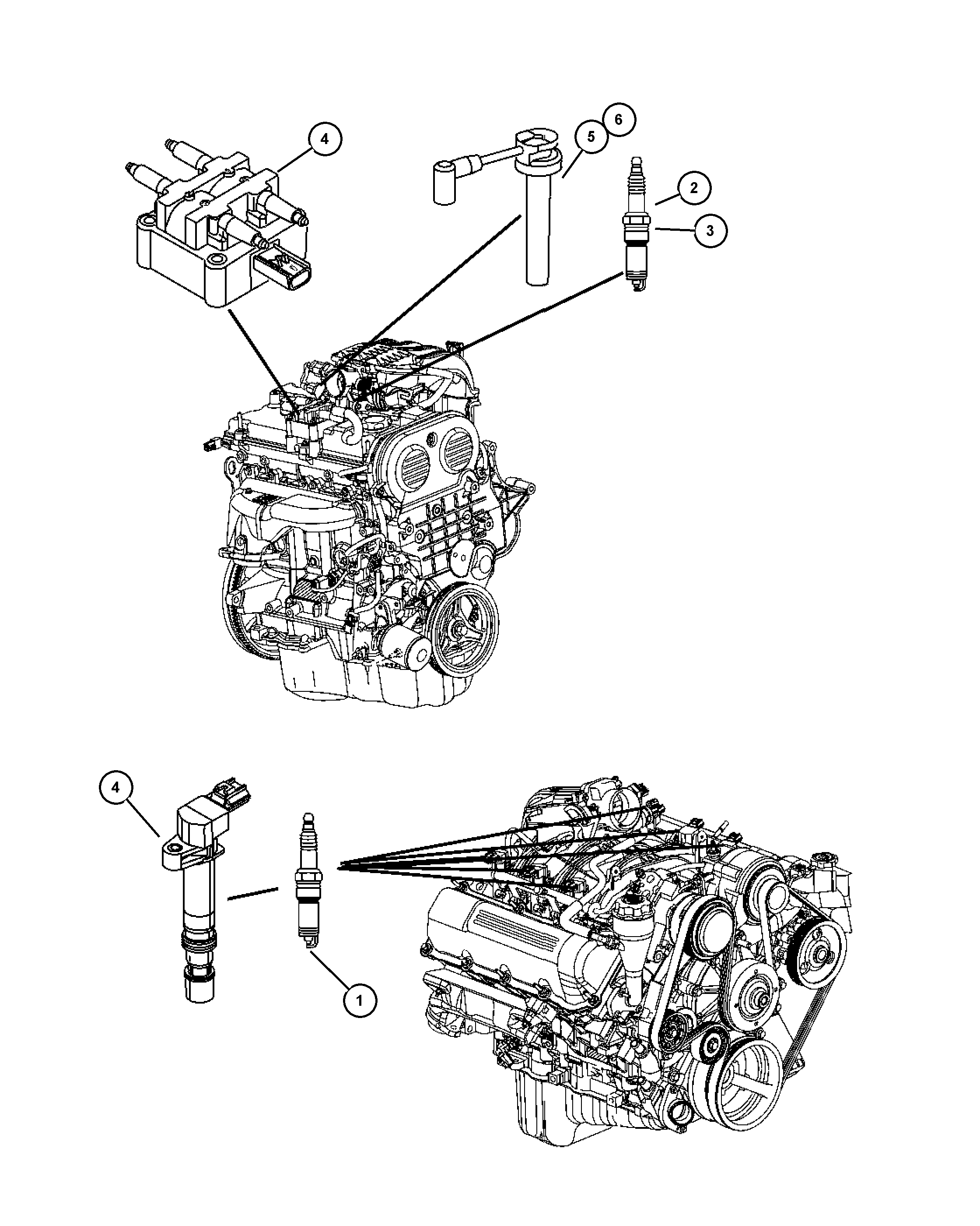 Mitsubishi 4609 103AB - Sytytyspuola inparts.fi