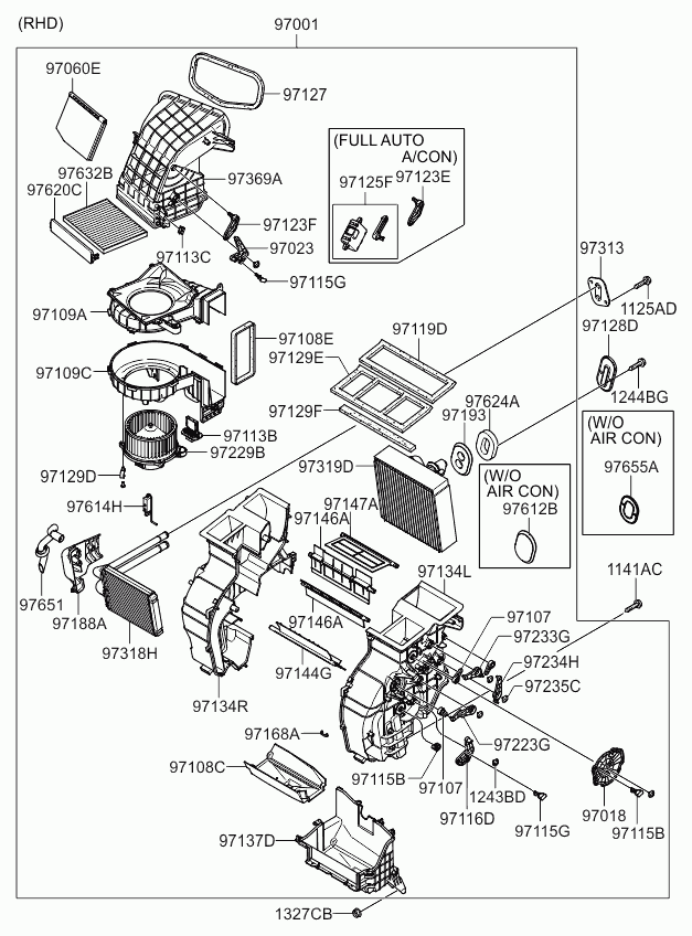 KIA 97133-0X900 - Suodatin, sisäilma inparts.fi