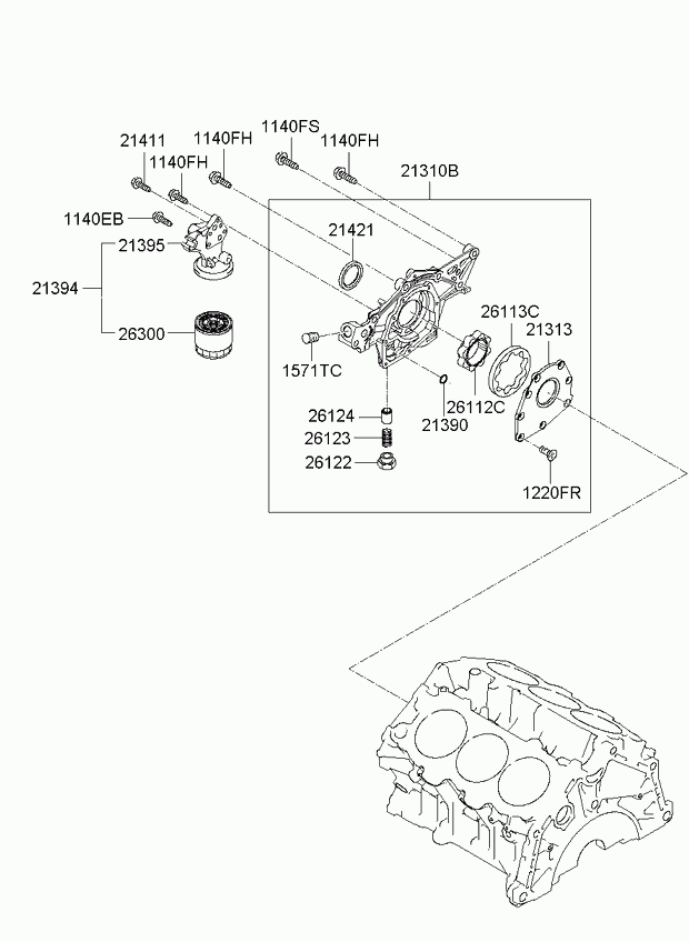 Honda 263003E010 - Öljynsuodatin inparts.fi