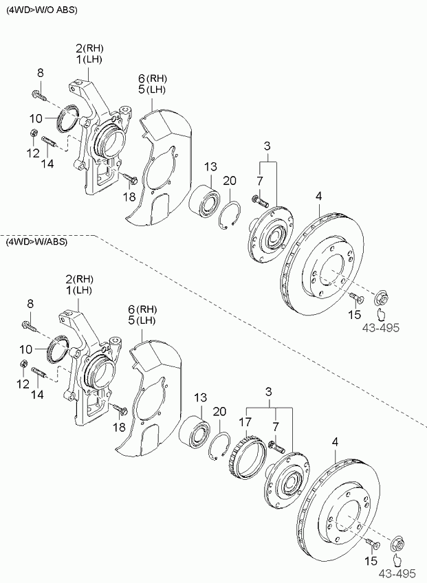 Hyundai 50310-3E201 - Pyöränlaakerisarja inparts.fi