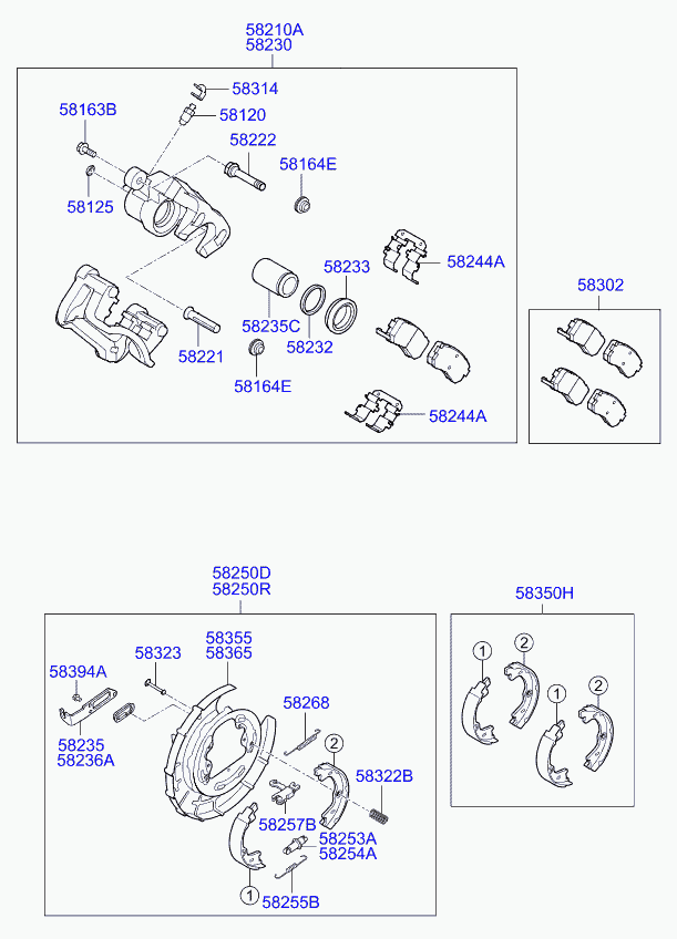 Hyundai 58302-1HA00 - Jarrupala, levyjarru inparts.fi